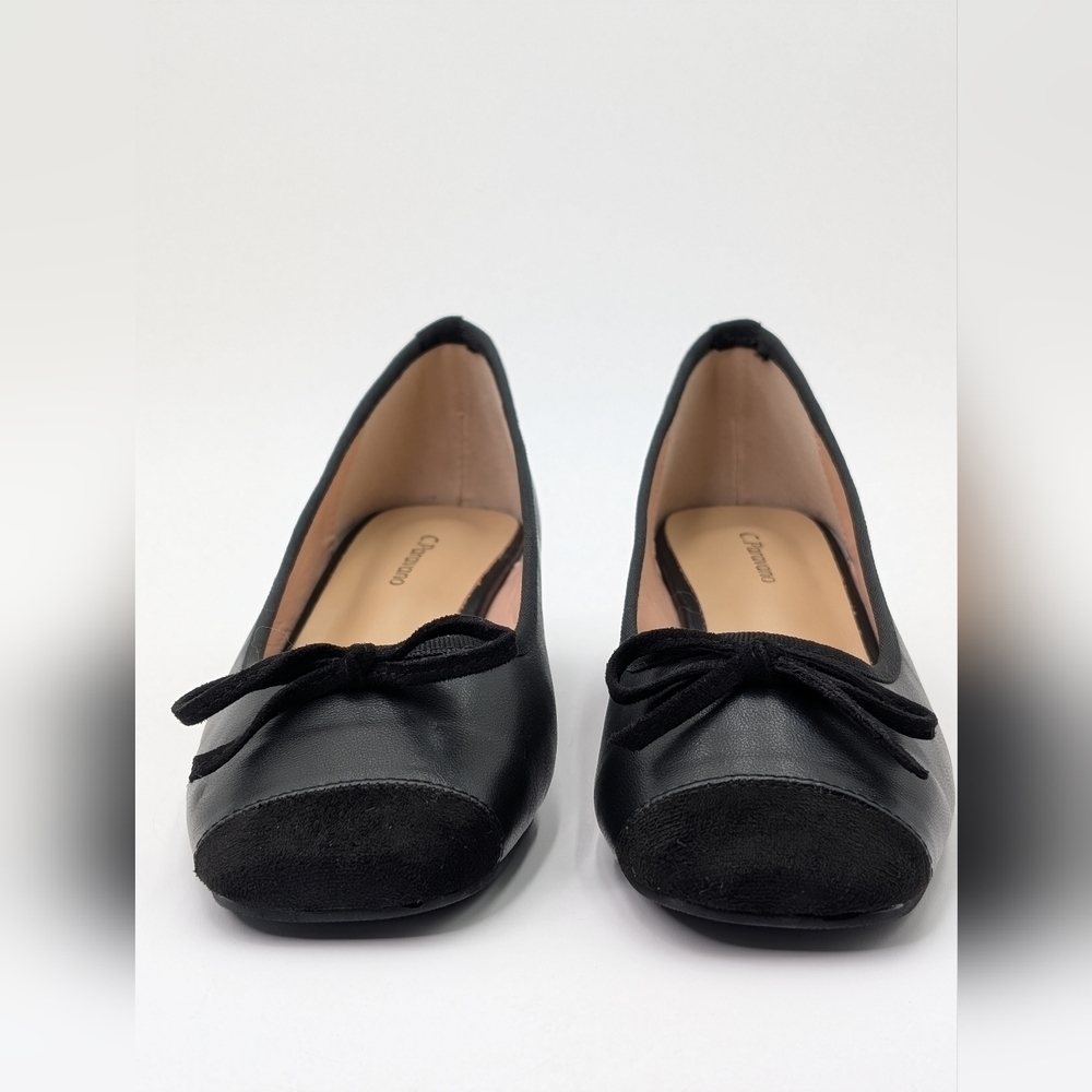 NWOT C. Paravano Toe Bowknot Ballet Flats Size US 8.5 EU 39 - Picture 15 of 16